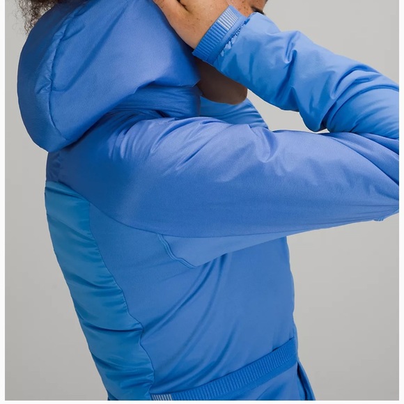LULULEMON DOWN FOR IT ALL JACKET/COAT-BLUE NILE,10 - Picture 7 of 15